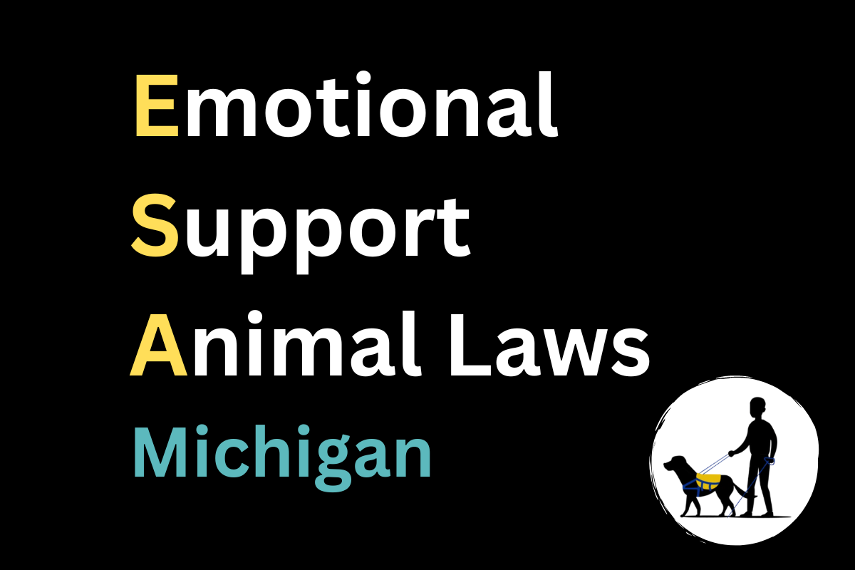 Michigan emotional support animal laws