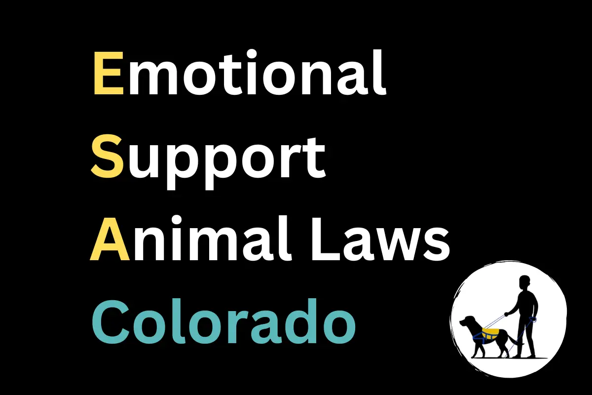emotional support animal laws Colorado