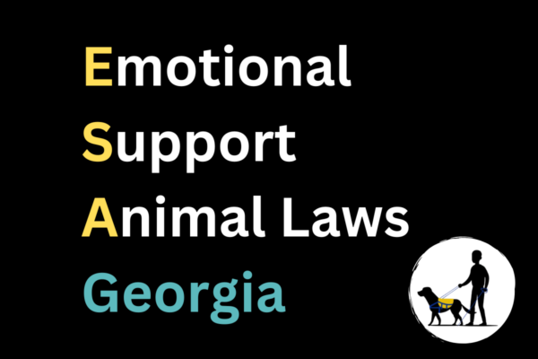 Georgia Emotional Support Animal Laws