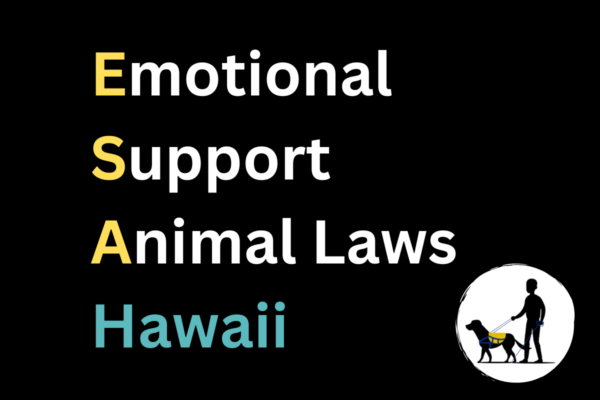 Hawaii emotional support animal laws