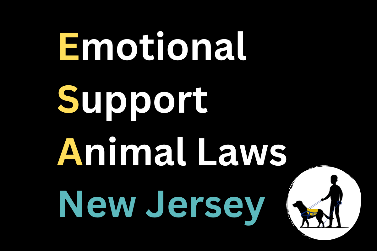 New Jersey emotional support animal laws