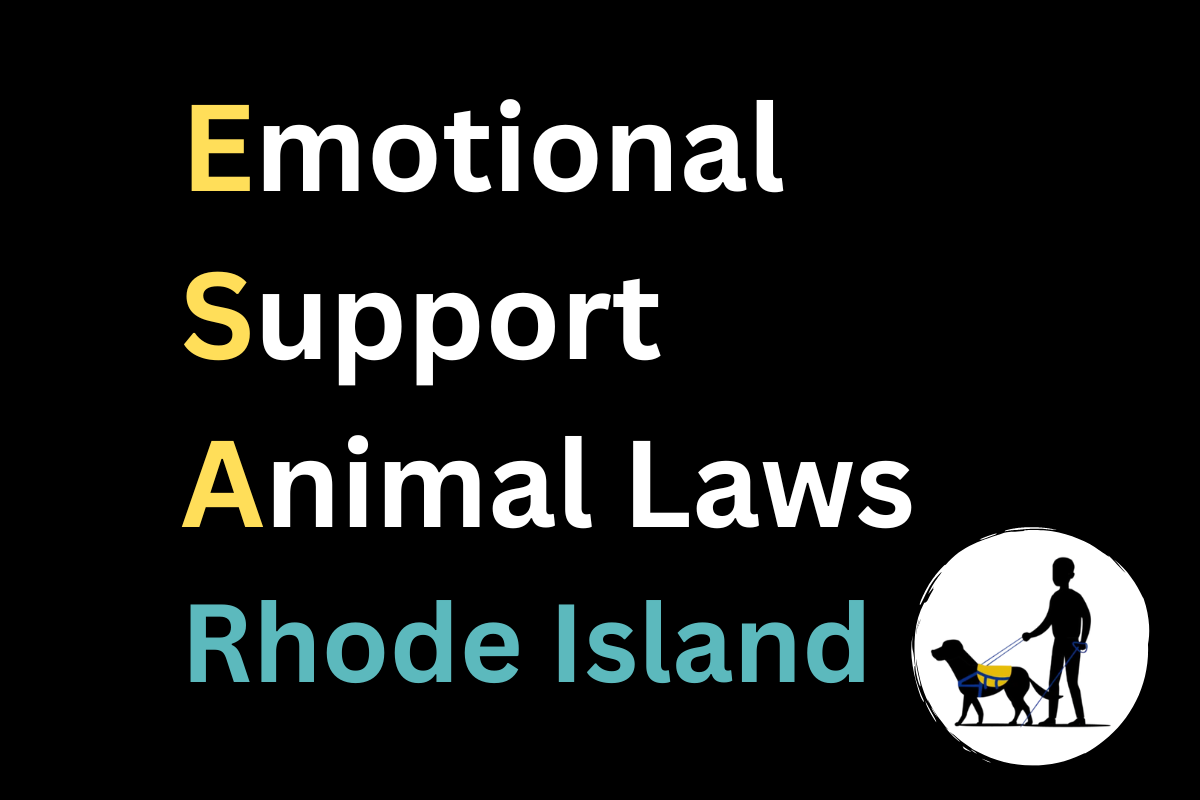 emotional support animal laws Rhode Island