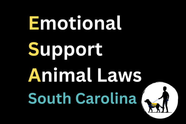 South Carolina emotional support animal laws