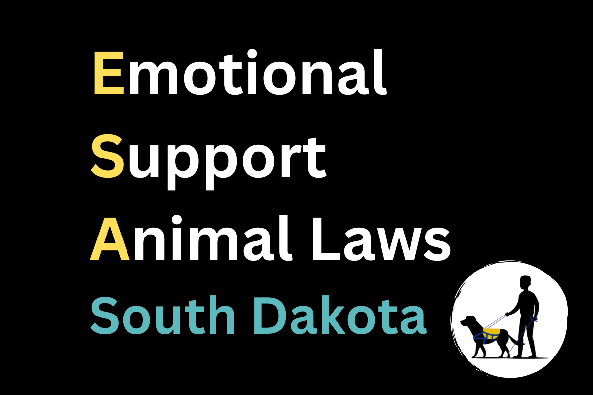 South Dakota Emotional Support Animal Laws