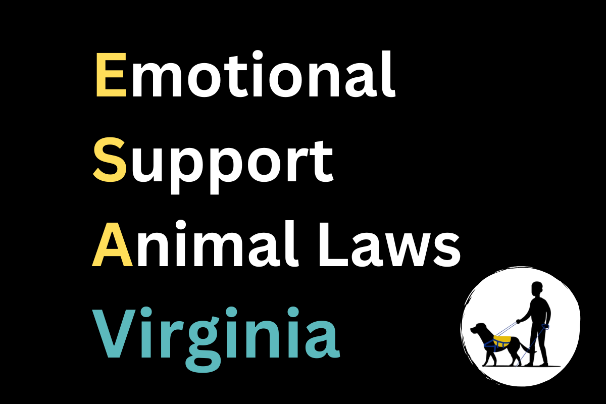 Virginia emotional support animal laws