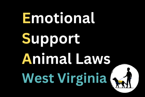 West Virginia emotional support animal laws