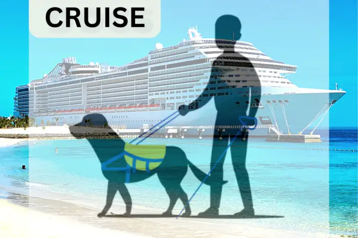 can service dogs go on a cruise 