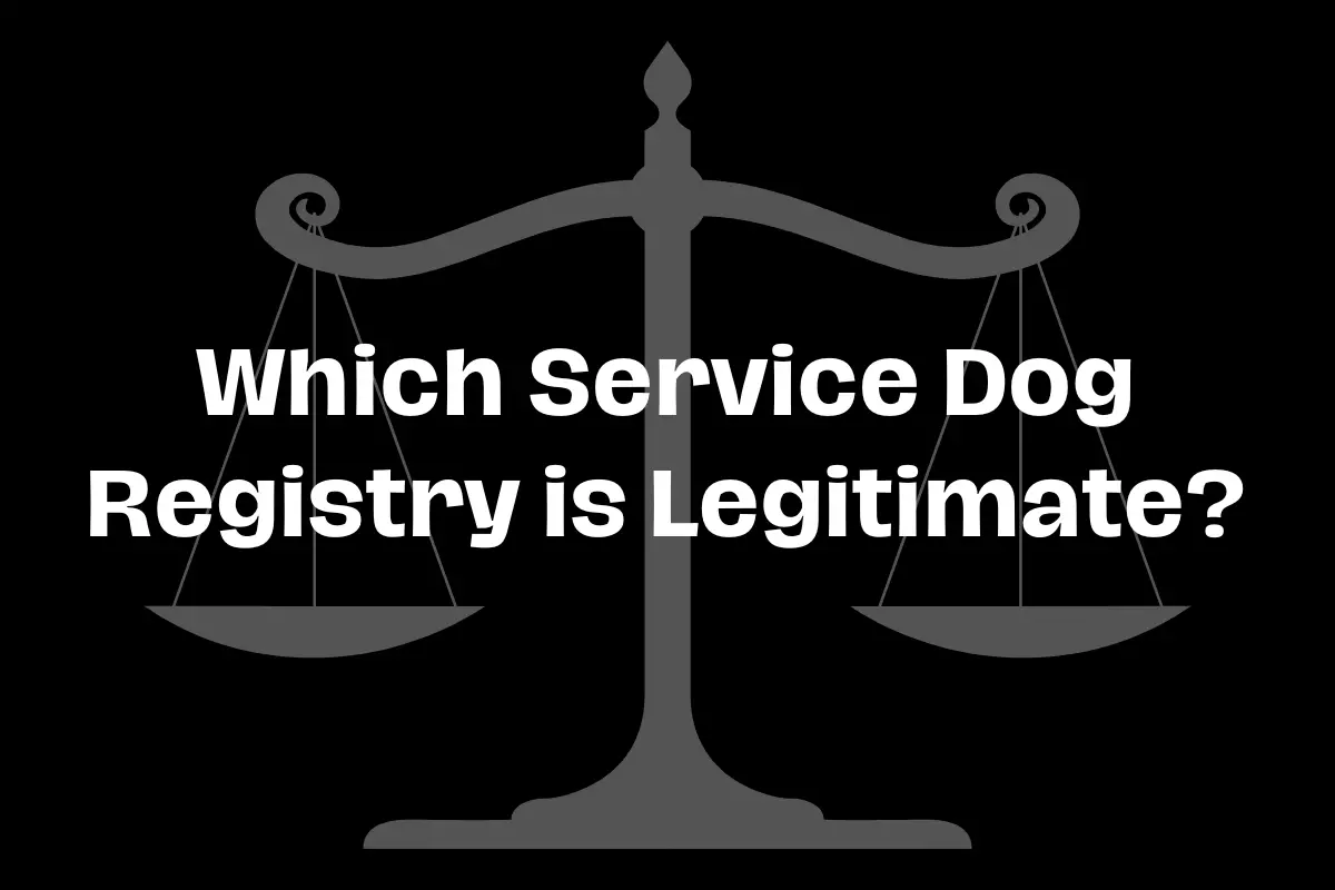 which service dog registry is legitimate
